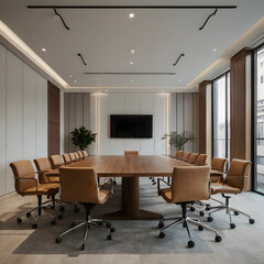 Fototapeta premium meeting room design