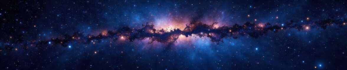 Celestial canvas with twinkling stars against inky blackness, night sky, stars