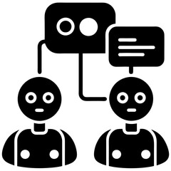 Modern Artificial Intelligence Symbols for Digital and Tech Projects
