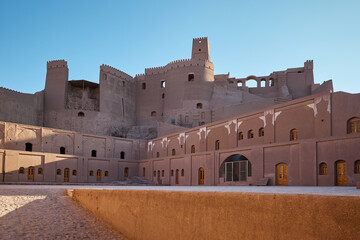 Fototapeta premium Barracks in Bam citadel, Iran