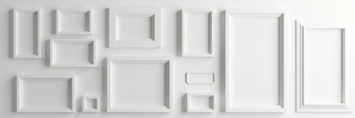 abstract 3d background with white lines