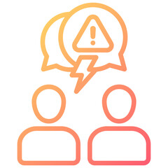 Crisis Communication Icon