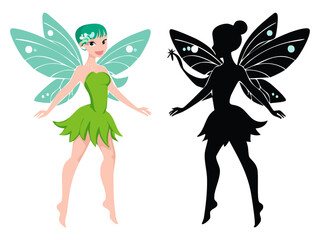 vector illustration of a butterfly