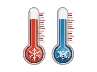 thermometer vector illustration