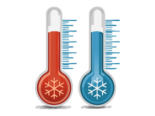 thermometer vector illustration