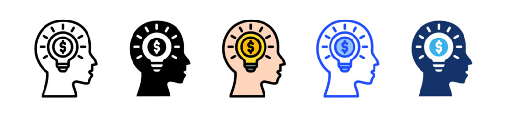 Solution Icon Set With Multiple Style Collection