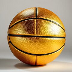 golden basketball ball