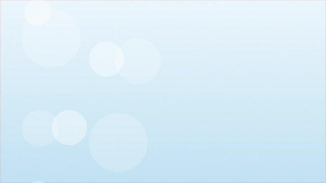 淡いブルーの泡のスクロール背景アニメーション30秒ループ