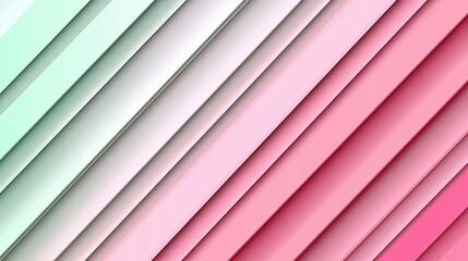 Obraz premium Striking pink and green striped background design on soft abstract gradient for artistic and stylish decor