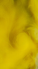 Smoke twist. Mist paint. Yellow haze veil stream floating on fantasy background. Color vortex cloud...