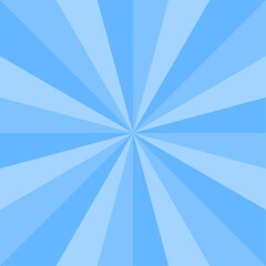 シンプルなサンバーストの背景、スターバースト、光線、集中線、正方形サイズ