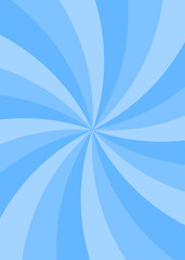 シンプルな曲線のサンバーストの背景、スターバースト、光線、集中線、縦向き