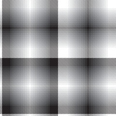 Monochrome Ombre Plaid textured Seamless Pattern © Siu-Hong Mok