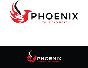 Phoenix Logo Design Firebird Logo