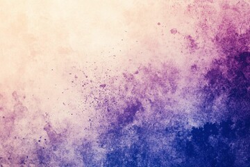 "Chromatic Harmony: A Watercolor Dance of Purple and Pink"
