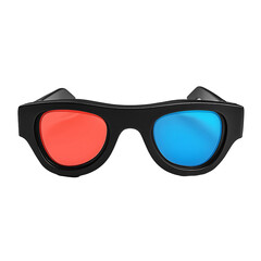 3D Glasses with Red and Blue Lenses: Enhance Your Cinema Experience with Classic Optical Devices