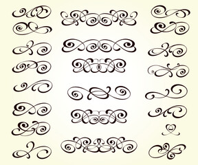 5420.eps  set of vector elements for design