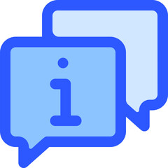 Info notification and fill icon