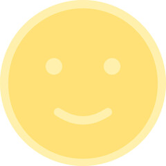 Ok smile emoji outline and fill icon