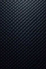 Dark metallic surface with intricate carbon fiber weave, car interior, high-tech