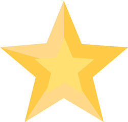 Christmas star decoration fill icon