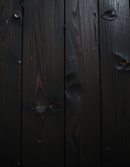 Fototapeta premium Dark Raw Wood Texture - Moody & Bold