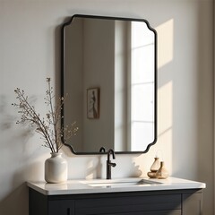 Timeless and Sophisticated Black Mirror for Modern Interiors