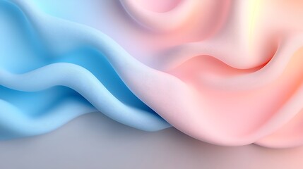 Abstract background texture of flowing fabric soft colors elegant design artistic view