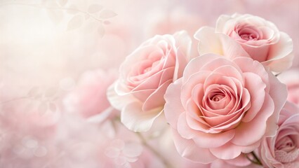 Naklejka premium A Soft and Romantic Floral Image