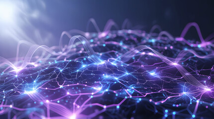 Futuristic Cybersecurity Command Center - High-Tech Digital Data Room Design