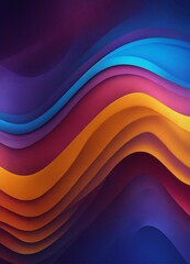 abstract colorful wave background