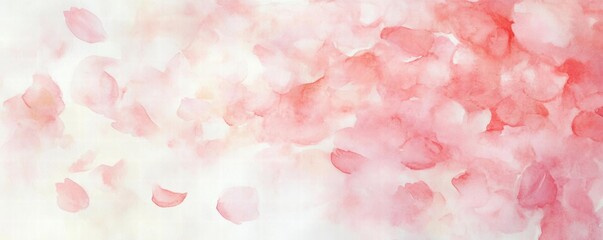 Watercolor Cherry blossom blooming flower,Sakura tree or forest side view,Cherry tree spring flower background,elements for environment and garden,botanical in spring season.