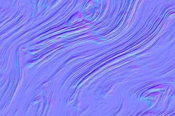 Seamless Wood Grain Normal Map Texture for 3D Rendering and Game Design