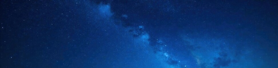 Dark sky with twinkling stars and constellations on a deep blue background,  twinkling lights, stars,  darkness