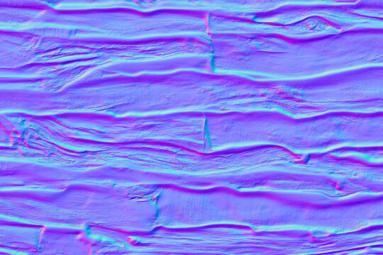 Natural Wooden Plank Normal Map Seamless Texture