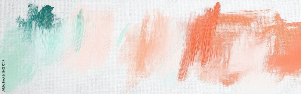 Aufkleber soft white canvas displaying bold pencil strokes in soothing colors inviting creative expression and