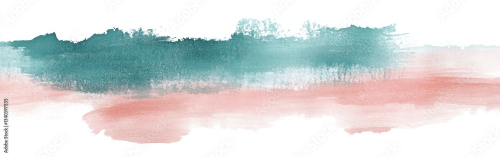 Fototapete Soft pencil strokes create a smooth gradient with torn borders highlighting a subtle artistic expression
