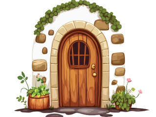 door vector art