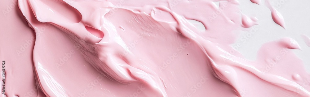 Poster soft pastel pink and mint haze create a calming, artistic blend that evokes serenity and creativity 