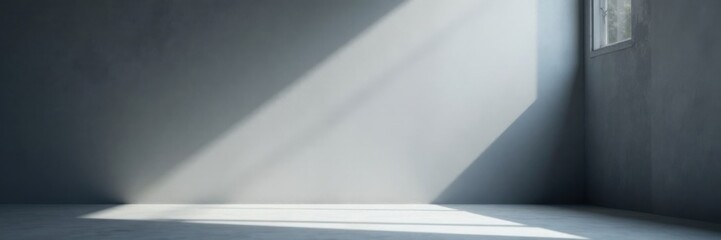 Diffused light on gray background creating deep shadows , diffused light, Gray background