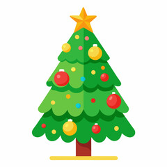 christmas tree vector