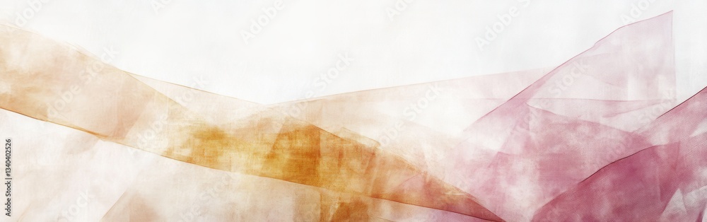 Leinwandbilder Abstract white composition with soft colors blending seamlessly in an artistic display of light and texture
