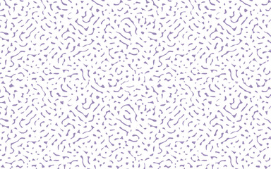 Fototapeta premium Organic background with rounded lines. Diffusion reaction seamless pattern. Linear design with biological shapes. 