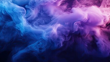Abstract smoke swirls in vibrant colors.  A mesmerizing display of fluid, colorful smoke against a dark background.  The smoke's texture and movement are emphasized by the intense lighting