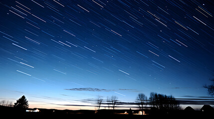 Expansive night sky filled with dazzling stars representing the phenomena of variable stars fluctuating in brightness and celestial wonders.