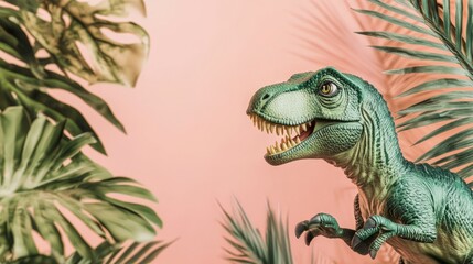 Space Pastel Green Moment Tooth Peach Tyrannosaurus