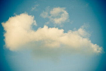 blue sky with clouds