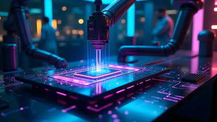 Cyber Genesis: The AI Awakening