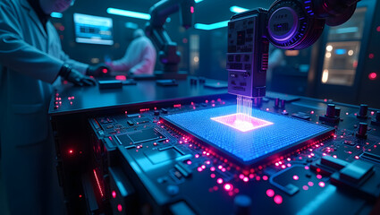 Cyber Genesis: The AI Awakening