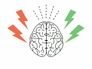 Abstract financial concept with skull and global currency symbols